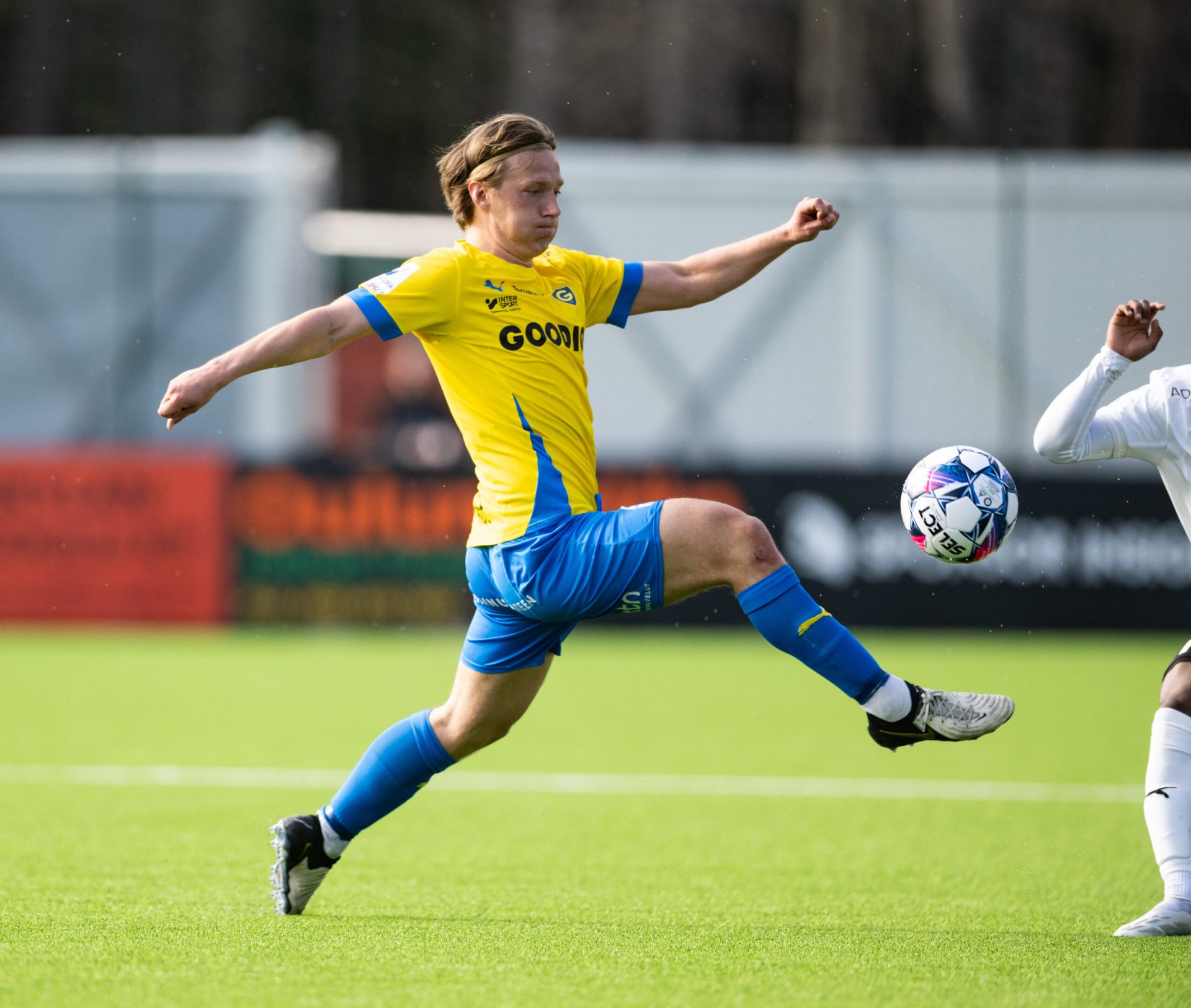 Hannes Woivalin. Gnistan - Haka. Veikkausliiga 5.5.2024. Helsinki. Kuva: Jussi Eskola