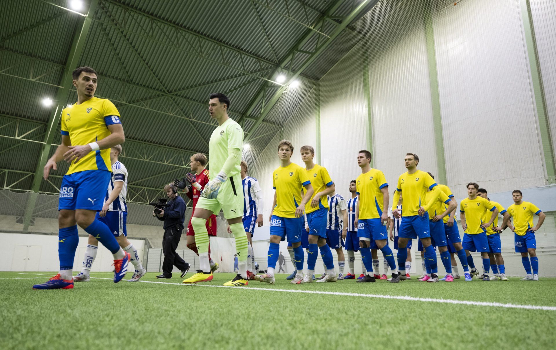 HJK - Gnistan. Liigacup. Helsinki 11.1.2025. Kuva: Jussi Eskola